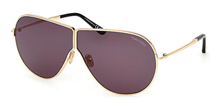 Tom Ford KEATING FT1158 unisex Gold Pilot Sunglasses