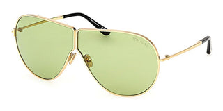 Tom Ford KEATING FT1158 unisex Gold Pilot Sunglasses