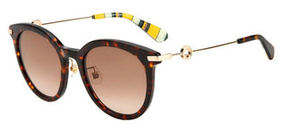 Kate Spade KEESEY/G/S women Havana Geometric Sunglasses