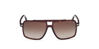 Tom Ford KEMP FT1177 unisex Havana Pilot Sunglasses