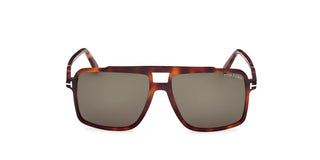 Tom Ford KEMP FT1177 unisex Havana Pilot Sunglasses