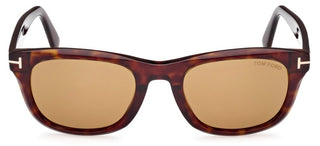 Tom Ford KENDEL FT 1076 men Havana Squared Sunglasses