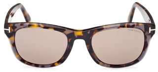 Tom Ford KENDEL FT 1076 men Havana Squared Sunglasses