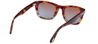 Tom Ford KENDEL FT 1076 men Havana Squared Sunglasses