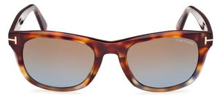 Tom Ford KENDEL FT 1076 men Havana Squared Sunglasses