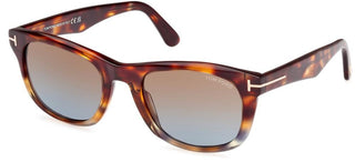 Tom Ford KENDEL FT 1076 men Havana Squared Sunglasses