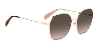 Kate Spade KENNA/G/S women Rose gold Squared Sunglasses