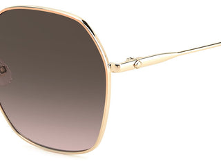 Kate Spade KENNA/G/S women Rose gold Squared Sunglasses