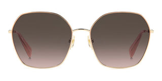 Kate Spade KENNA/G/S women Rose gold Squared Sunglasses