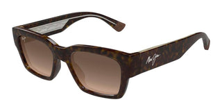 Maui Jim KENUI 642 men Havana Geometric Sunglasses