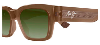 Maui Jim KENUI 642 men Brown Geometric Sunglasses