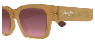 Maui Jim KENUI 642 men Pink Geometric Sunglasses