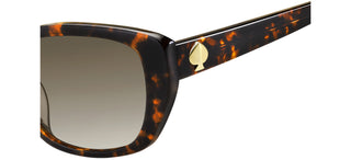 Kate Spade KENZIE/G/S women Havana Butterfly Sunglasses