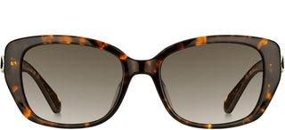 Kate Spade KENZIE/G/S women Havana Butterfly Sunglasses