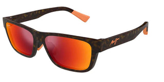 Maui Jim KEOLA MJ0628S men Havana Rectangle Sunglasses