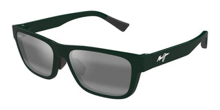 Maui Jim KEOLA MJ0628S men Green Squared Sunglasses