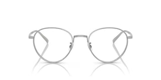 Oliver Peoples KESNER OV 1350T men Silver Round Eyeglasses