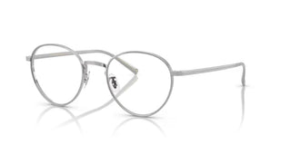 Oliver Peoples KESNER OV 1350T men Silver Round Eyeglasses