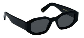 L.G.R KHARTOUM SUN women Black Geometric Sunglasses