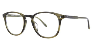 Garrett Leight KINNEY unisex Green Squared Eyeglasses