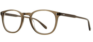 Garrett Leight KINNEY unisex Green Squared Eyeglasses