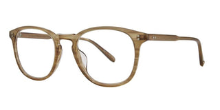 Garrett Leight KINNEY unisex Brown Squared Eyeglasses