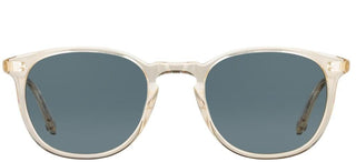 Garrett Leight KINNEY SUN unisex Transparent Geometric Sunglasses