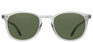 Garrett Leight KINNEY SUN unisex Transparent Geometric Sunglasses