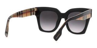 Burberry KITTY BE 4364 women Black Butterfly Sunglasses