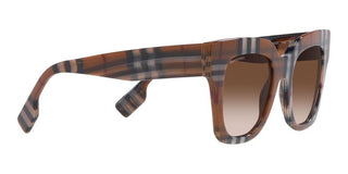 Burberry KITTY BE 4364 women Brown Butterfly Sunglasses