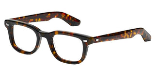 Moscot KLUTZ men Havana Geometric Eyeglasses