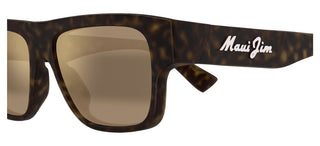 Maui Jim KOKUA 638 unisex Havana Squared Sunglasses