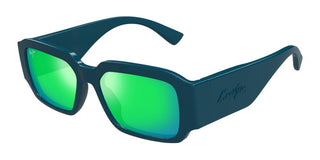 Maui Jim KUPALE 639 unisex Blue Rectangle Sunglasses