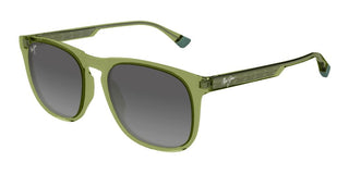 Maui Jim KUPA'A MJ0641S men Green Squared Sunglasses