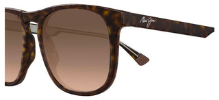 Maui Jim KUPA'A MJ0641S men Havana Squared Sunglasses