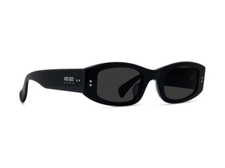 KENZO KZ40166U unisex Black Rectangle Sunglasses