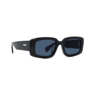 KENZO KZ40198U unisex Black Rectangle Sunglasses