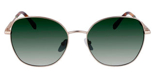 Lacoste L257S women Gold Butterfly Sunglasses