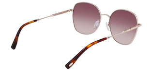 Lacoste L257S women Gold Butterfly Sunglasses