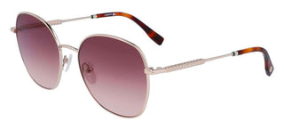 Lacoste L257S women Gold Butterfly Sunglasses