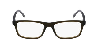 Lacoste L2876 men Green Rectangle Eyeglasses