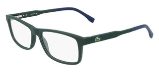 Lacoste L2876 men Green Rectangle Eyeglasses