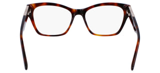 Lacoste L2919 women Havana Squared Eyeglasses