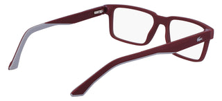 Lacoste L2922 men Red Squared Eyeglasses