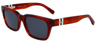 Lacoste L6007S men Havana Squared Sunglasses