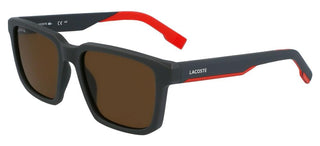 Lacoste L999S men Grey Geometric Sunglasses