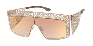 ic!berlin LACE VISOR IC0049 unisex Gold Shield Sunglasses