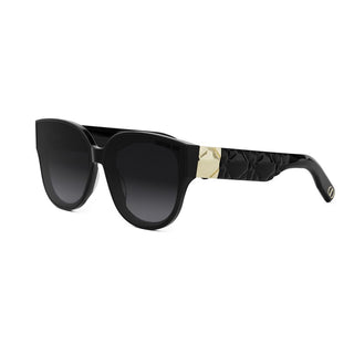 DIOR Lady 95.22 R3I women Black Round Sunglasses