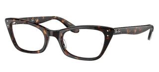 Ray-Ban LADY BURBANK RX 5499 women Havana Cat Eye Eyeglasses