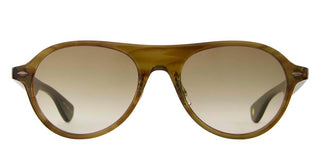 Garrett Leight LADY ECKHART SUN unisex Green Pilot Sunglasses